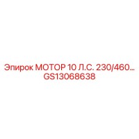 GS13068638 МОТОР 10 Л.С. 230/460 В. Epiroc