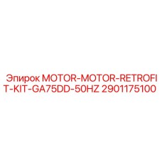 2901175100 MOTOR-MOTOR-RETROFIT-KIT-GA75DD-50HZ Epiroc