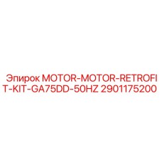 2901175200 MOTOR-MOTOR-RETROFIT-KIT-GA75DD-50HZ Epiroc