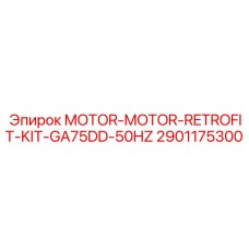 2901175300 MOTOR-MOTOR-RETROFIT-KIT-GA75DD-50HZ Epiroc