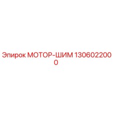 1306022000 МОТОР-ШИМ Epiroc
