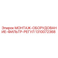 1310072368 МОНТАЖ-ОБОРУДОВАНИЕ-ФИЛЬТР-РЕГУЛ Epiroc