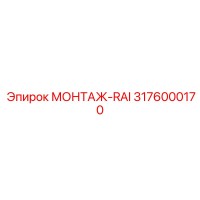 3176000170 МОНТАЖ-RAI Epiroc
