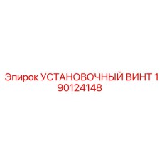 190124148 - УСТАНОВОЧНЫЙ ВИНТ Epiroc