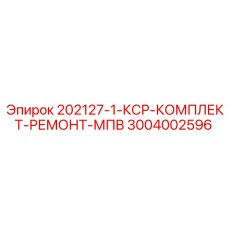 3004002596 202127-1-КСР-КОМПЛЕКТ-РЕМОНТ-МПВ Epiroc