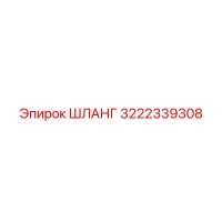 3222339308 ШЛАНГ Epiroc