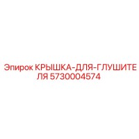 5730004574 КРЫШКА-ДЛЯ-ГЛУШИТЕЛЯ Epiroc