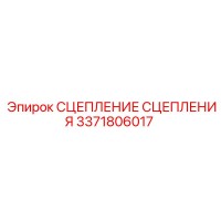3371806017 СЦЕПЛЕНИЕ СЦЕПЛЕНИЯ Epiroc