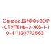 1320772563 ДИФФУЗОР-СТУПЕНЬ-3-Ж6-1-10-4 Epiroc