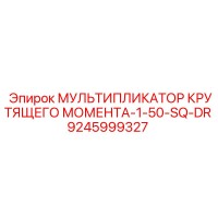 9245999327 МУЛЬТИПЛИКАТОР КРУТЯЩЕГО МОМЕНТА-1-50-SQ-DR Epiroc