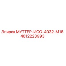 4812223993 МУТТЕР-ИСО-4032-М16 Epiroc