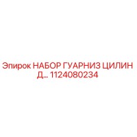 1124080234 НАБОР ГУАРНИЗ ЦИЛИН Д... Epiroc