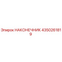 4350261819 НАКОНЕЧНИК Epiroc