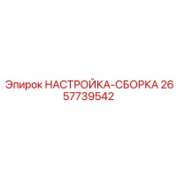 2657739542 НАСТРОЙКА-СБОРКА Epiroc