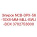 3702753800 NCB-DPX-56-10X8-MM-MILL-BWJ-BOX Epiroc