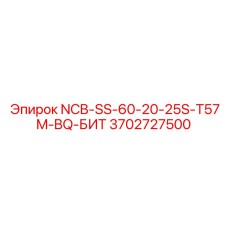 3702727500 NCB-SS-60-20-25S-T57M-BQ-БИТ Epiroc