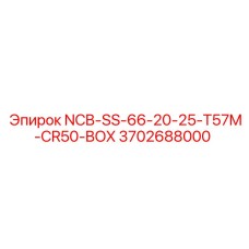 3702688000 NCB-SS-66-20-25-T57M-CR50-BOX Epiroc