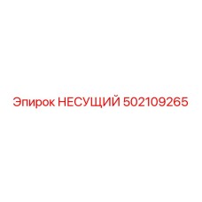 502109265 НЕСУЩИЙ Эпирок
