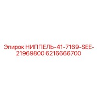 6216666700 НИППЕЛЬ-41-7169-SEE-21969800 Epiroc