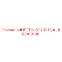 603410106 НИППЕЛЬ ISO7-R 1 1/4… Epiroc
