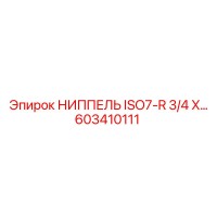 603410111 НИППЕЛЬ ISO7-R 3/4 X… Epiroc