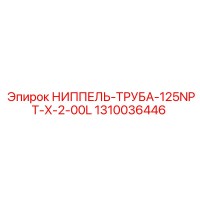 1310036446 НИППЕЛЬ-ТРУБА-125NPT-X-2-00L Epiroc