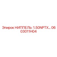 0603011H04 НИППЕЛЬ: 1.50NPTX… Epiroc