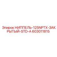 603011815 НИППЕЛЬ-125NPTX-ЗАКРЫТЫЙ-STD-A Epiroc