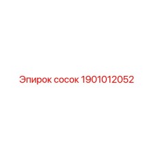1901012052 сосок Epiroc
