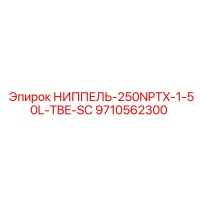 9710562300 НИППЕЛЬ-250NPTX-1-50L-TBE-SC Epiroc