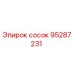 95287231 сосок Epiroc