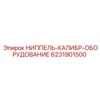 6231901500 НИППЕЛЬ-КАЛИБР-ОБОРУДОВАНИЕ Epiroc