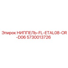 5730013726 НИППЕЛЬ-FL-ETAL08-OR-D06 Epiroc