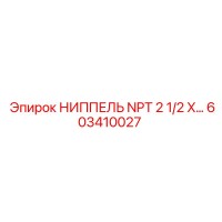 603410027 НИППЕЛЬ NPT 2 1/2 X… Epiroc