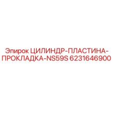 6231646900 ЦИЛИНДР-ПЛАСТИНА-ПРОКЛАДКА-NS59S Epiroc