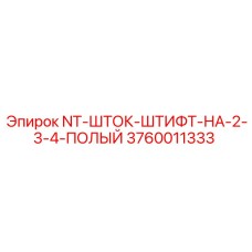 3760011333 NT-ШТОК-ШТИФТ-НА-2-3-4-ПОЛЫЙ Epiroc