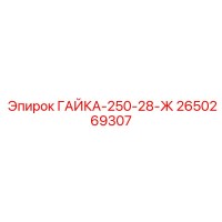 2650269307 ГАЙКА-250-28-Ж Epiroc