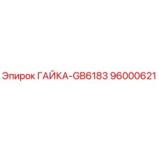 96000621 ГАЙКА-GB6183 Epiroc