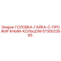 5730023565 ГОЛОВКА-ГАЙКА-С-ПРОЖИГАНЫМ-КОЛЬЦОМ Epiroc