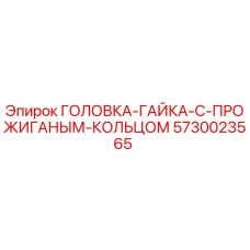 5730023565 ГОЛОВКА-ГАЙКА-С-ПРОЖИГАНЫМ-КОЛЬЦОМ Epiroc