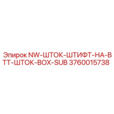 3760015738 NW-ШТОК-ШТИФТ-НА-BTT-ШТОК-BOX-SUB Epiroc