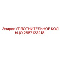 2657123218 УПЛОТНИТЕЛЬНОЕ КОЛЬЦО Epiroc