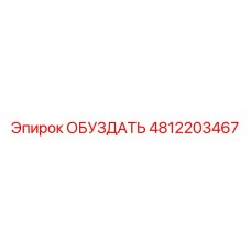 4812203467 ОБУЗДАТЬ Epiroc
