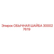 300027619 ОБЫЧНАЯ ШАЙБА Epiroc