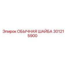 301215900 ОБЫЧНАЯ ШАЙБА Epiroc