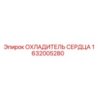 1632005280 ОХЛАДИТЕЛЬ СЕРДЦА Epiroc