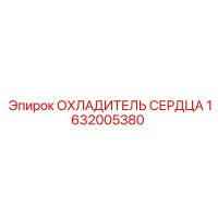 1632005380 ОХЛАДИТЕЛЬ СЕРДЦА Epiroc