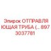 8973037781 ОТПРАВЛЯЮЩАЯ ТРУБА (...) Эпирок