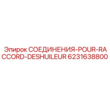 6231638800 СОЕДИНЕНИЯ-POUR-RACCORD-DESHUILEUR Epiroc
