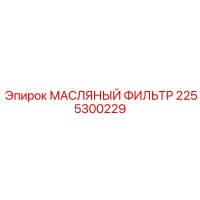 2255300229 МАСЛЯНЫЙ ФИЛЬТР Epiroc